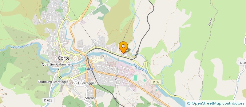 localisation de l'entreprise ALESIA à CORTE