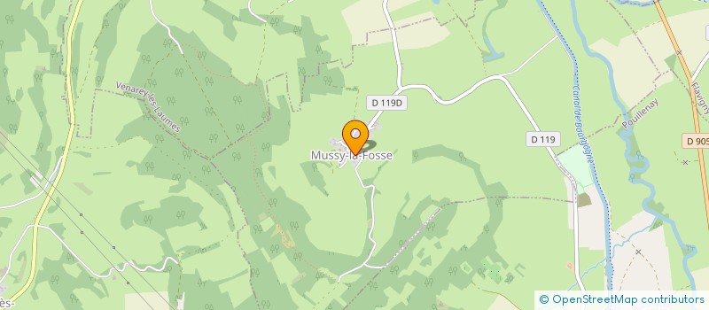 localisation de l'entreprise ALESIA CARPE  MUSSY-LA-FOSSE