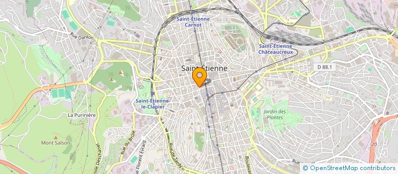 localisation de l'entreprise ALESINAALESINA  SAINT-ETIENNE