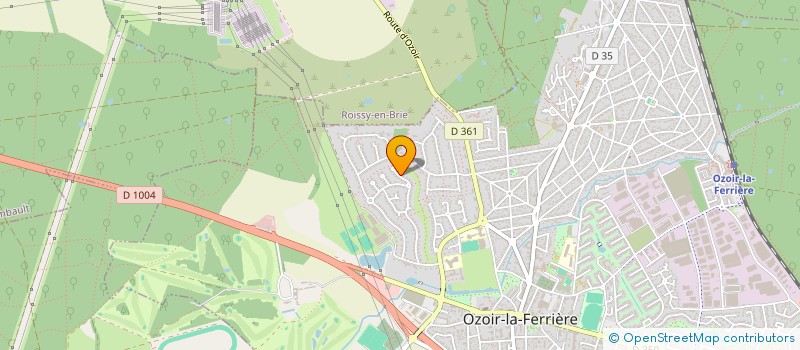 localisation de l'entreprise ALESOVA  OZOIR-LA-FERRIERE