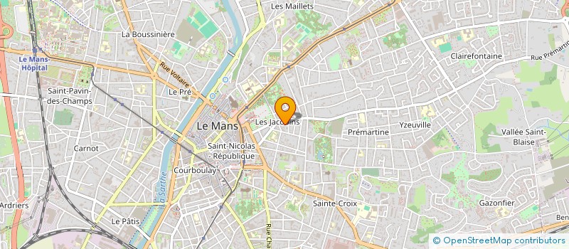 localisation de l'entreprise ALESPA à LE MANS