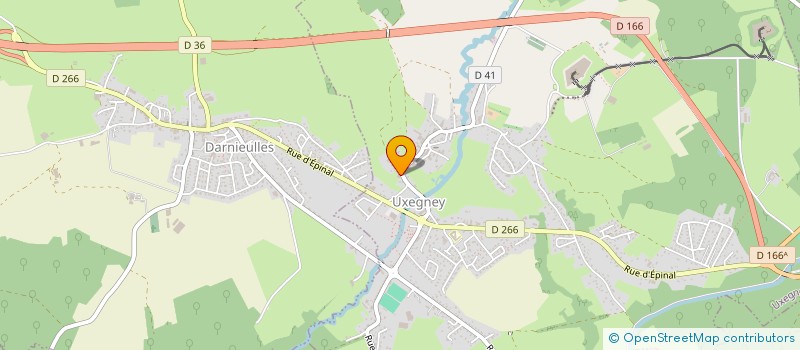 localisation de l'entreprise ALESS ERGO  UXEGNEY