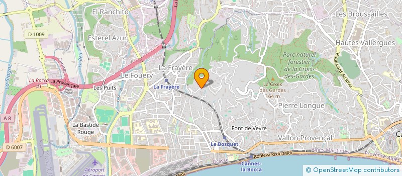 localisation de l'entreprise ALESSANDRA SCOTT à CANNES
