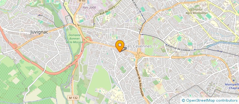 localisation de l'entreprise ALESSANDRI IMMOBILIER à MONTPELLIER