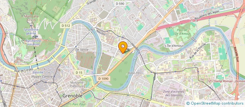 localisation de l'entreprise ALESSI CERAME à LA TRONCHE