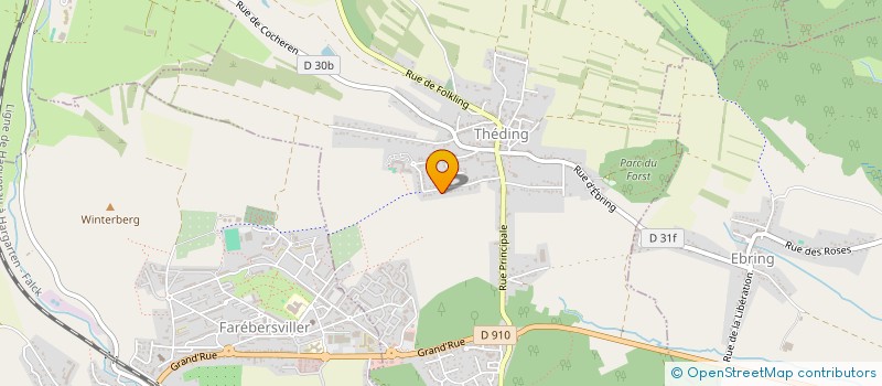 localisation de l'entreprise ALESSI GESTION IMMOBILIERE  THEDING