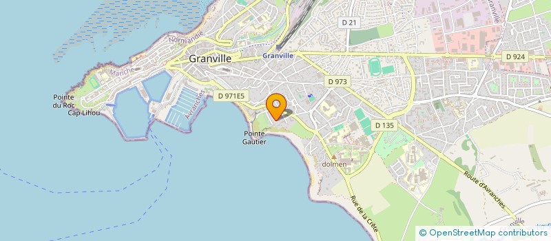localisation de l'entreprise ALEST à GRANVILLE
