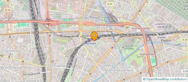 localisation de l'entreprise ALETEIA  PARIS