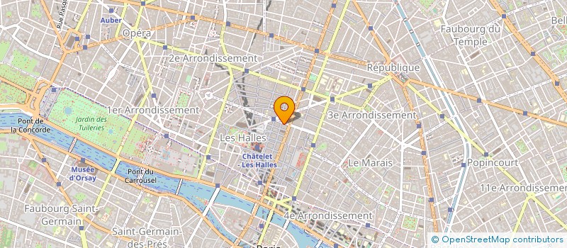 localisation de l'entreprise ALEV HOLDING  PARIS