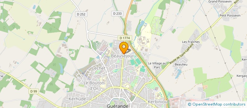 localisation de l'entreprise ALEVESQUEPRO  GUERANDE