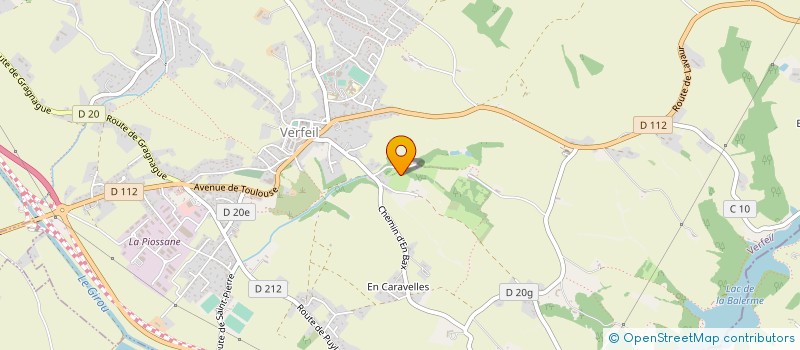 localisation de l'entreprise ALEVIA  VERFEIL