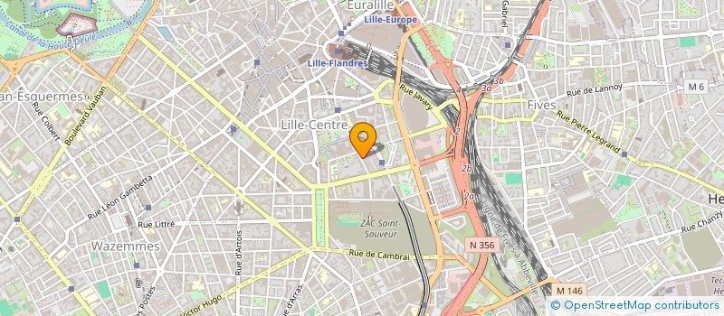 localisation de l'entreprise ALEVIA à LILLE