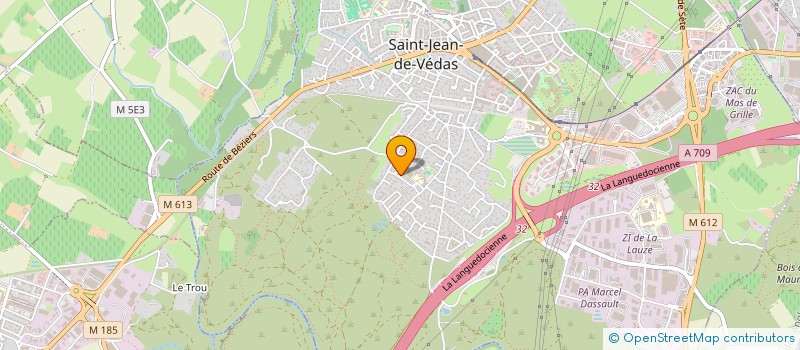 localisation de l'entreprise ALEVIC  SAINT-JEAN-DE-VEDAS