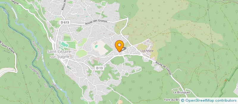 localisation de l'entreprise ALEVIDENCE à SAINT-CEZAIRE-SUR-SIAGNE