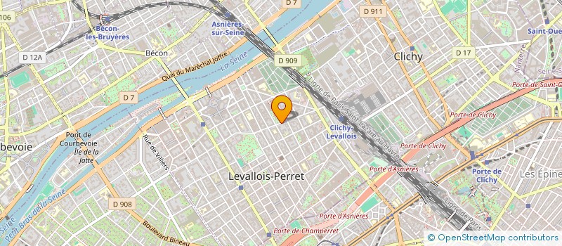 localisation de l'entreprise ALEX 29 à LEVALLOIS-PERRET