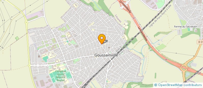 localisation de l'entreprise ALEX à GOUSSAINVILLE