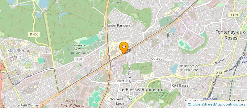 localisation de l'entreprise ALEX à CLAMART