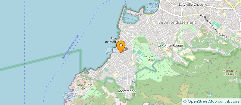 localisation de l'entreprise ALEX à MARSEILLE