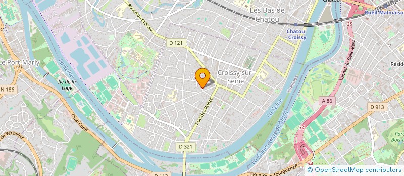 localisation de l'entreprise ALEX  CROISSY-SUR-SEINE