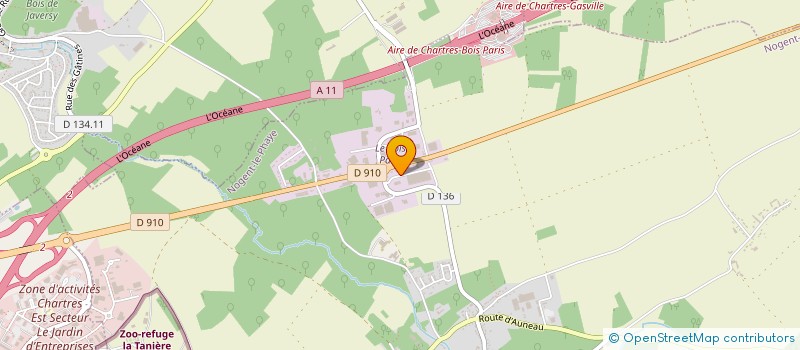localisation de l'entreprise ALEX AMOSSE à NOGENT-LE-PHAYE