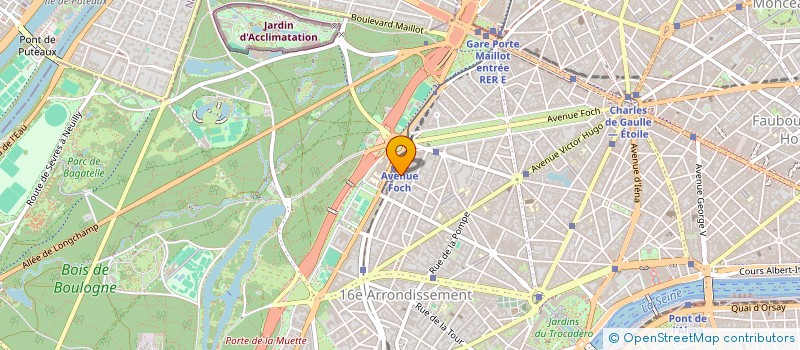 localisation de l'entreprise ALEX AND JO INVEST  PARIS