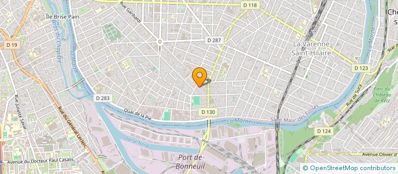 localisation de l'entreprise ALEX AUGIER STUDIO à SAINT-MAUR-DES-FOSSES