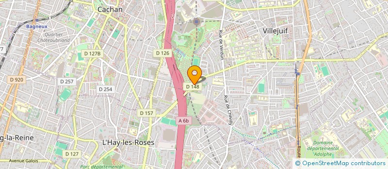 localisation de l'entreprise ALEX B COMPETITION à VILLEJUIF