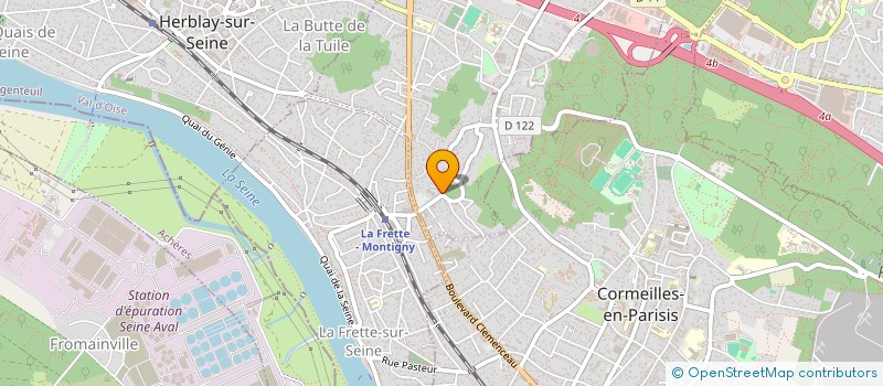 localisation de l'entreprise ALEX BAT à MONTIGNY-LES-CORMEILLES