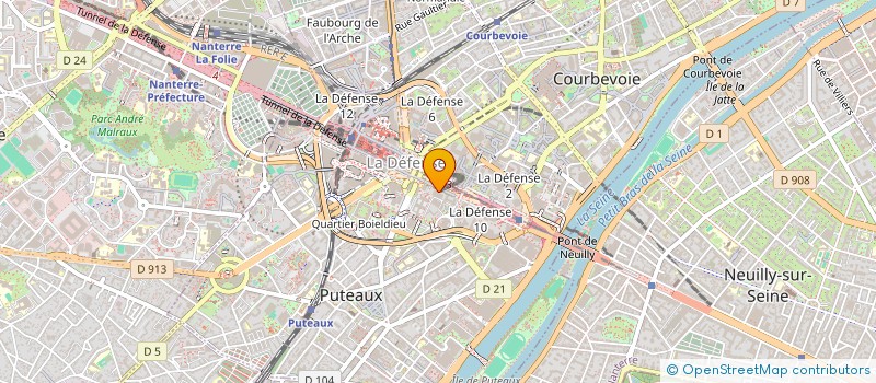 localisation de l'entreprise ALEX BEGG SAS  PUTEAUX