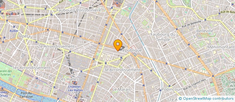 localisation de l'entreprise ALEX CLEMENT à PARIS