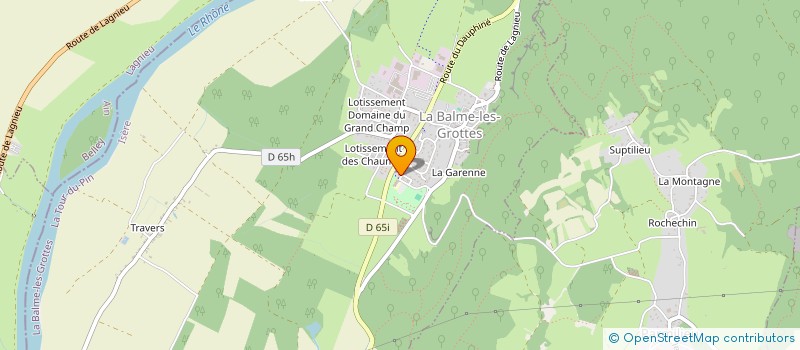 localisation de l'entreprise ALEX CONSTRUCTION  LA BALME-LES-GROTTES