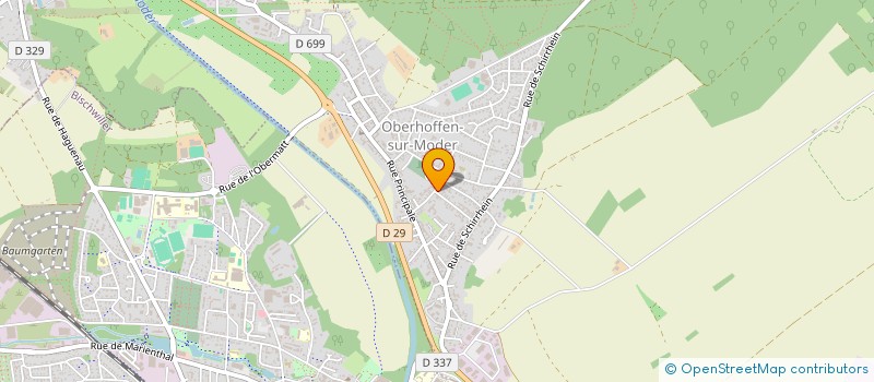 localisation de l'entreprise ALEX DEPANNAGE MULTI SERVICES à OBERHOFFEN-SUR-MODER