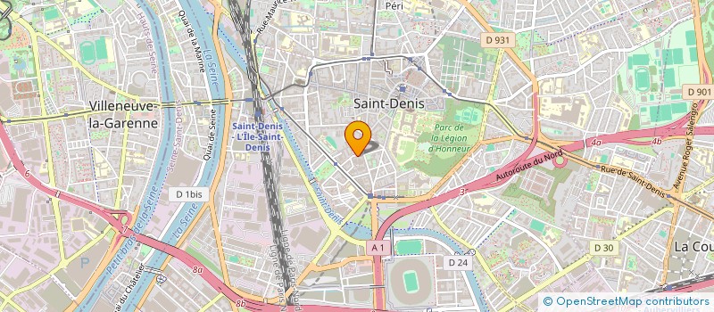 localisation de l'entreprise ALEX & DIALLO  SAINT-DENIS