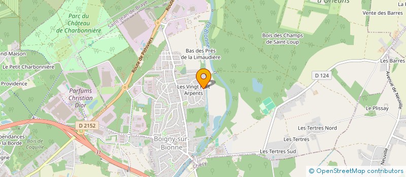 localisation de l'entreprise ALEX DISTRIBUTION 45 à BOIGNY-SUR-BIONNE