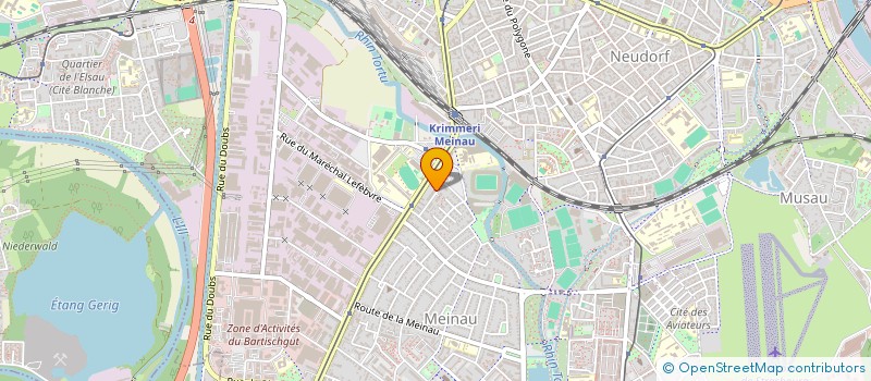 localisation de l'entreprise ALEX DISTRIBUTION à STRASBOURG