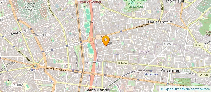localisation de l'entreprise ALEX DUBOIS SARL à MONTREUIL