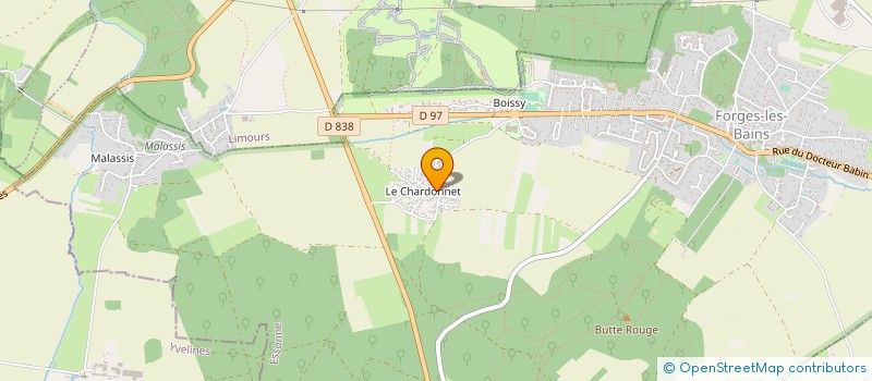 localisation de l'entreprise ALEX ET BRICE  LES MOLIERES