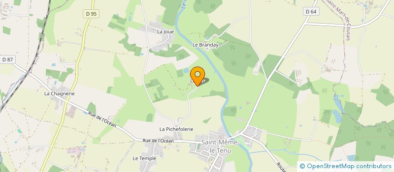 localisation de l'entreprise ALEX ET FLO IMMO  MACHECOUL-SAINT-MEME