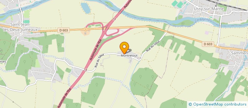 localisation de l'entreprise ALEX ET LA MATIERE  SAINT-JEAN-LES-DEUX-JUMEAUX