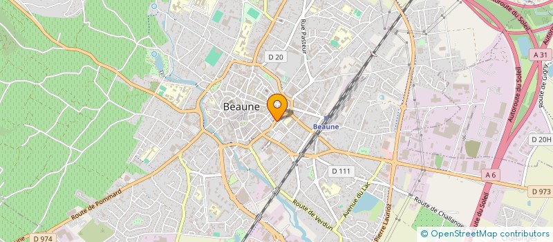 localisation de l'entreprise ALEX GAMBAL NEGOCIANT ELEVEUR à BEAUNE