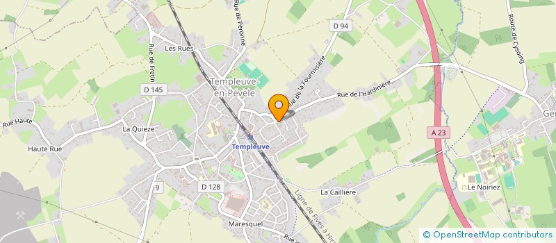 localisation de l'entreprise ALEX-GREG  TEMPLEUVE-EN-PEVELE