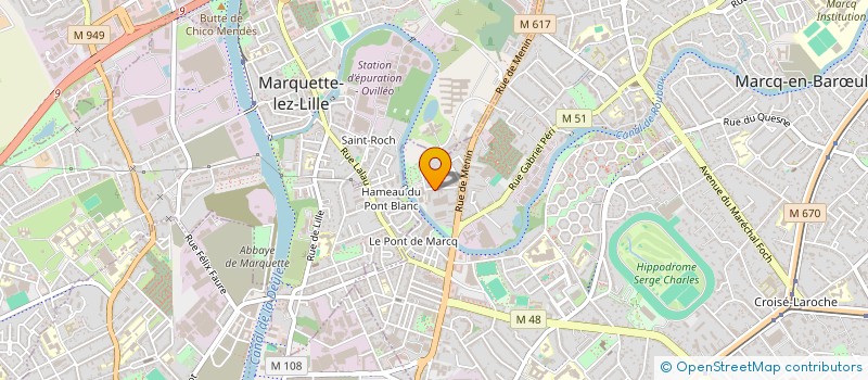 localisation de l'entreprise ALEX IMMO  MARCQ-EN-BARUL