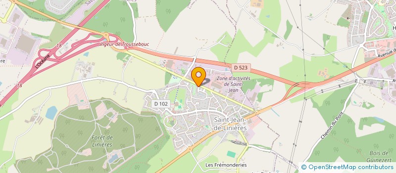 localisation de l'entreprise ALEX INVESTISSEMENTS  SAINT-LEGER-DE-LINIERES