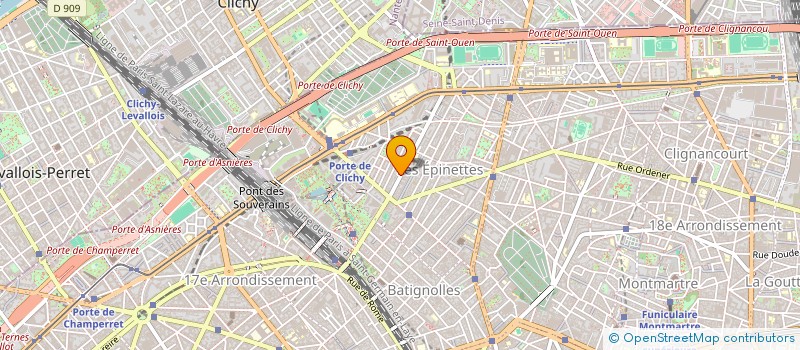 localisation de l'entreprise ALEX LEGAL 104  PARIS