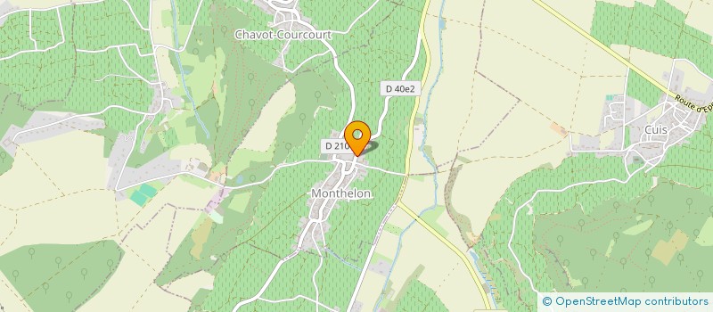 localisation de l'entreprise ALEX MARCHAND  MONTHELON