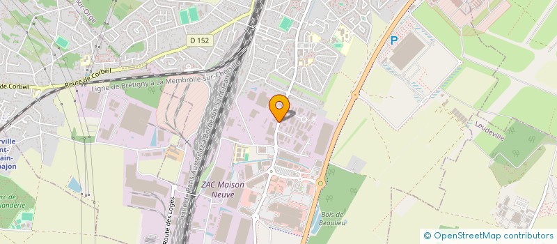localisation de l'entreprise ALEX MARKET à BRETIGNY-SUR-ORGE