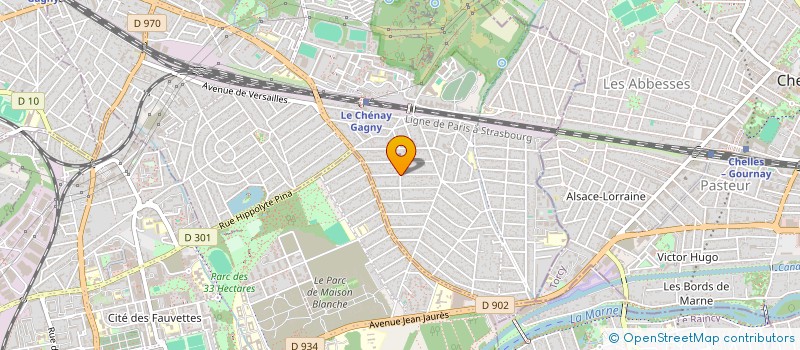 localisation de l'entreprise ALEX MEDIC à GAGNY