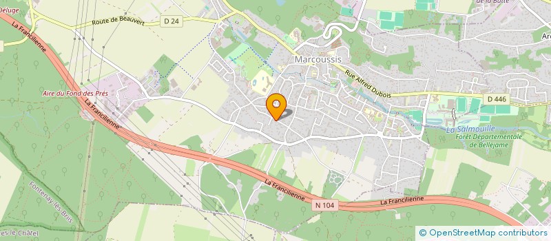 localisation de l'entreprise ALEX NGUYEN  MARCOUSSIS