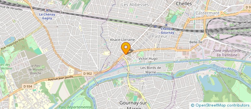 localisation de l'entreprise ALEX & PAT IMMO  CHELLES