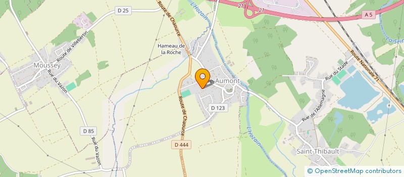 localisation de l'entreprise ALEX'PERTISE  ISLE-AUMONT